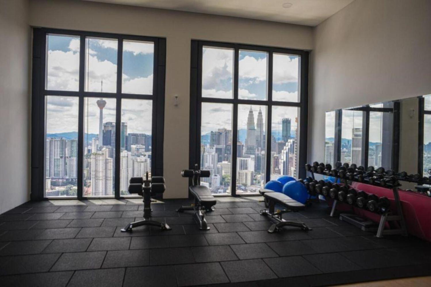 קואלה לומפור Lucentia Suites Klcc By City View מראה חיצוני תמונה